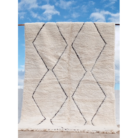 large cream berber rug - 429 €