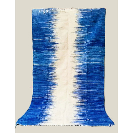 blue kilim rug - 145 €