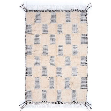 checkered moroccan rug - 239 €