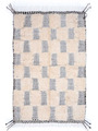 checkered moroccan rug - 239 €