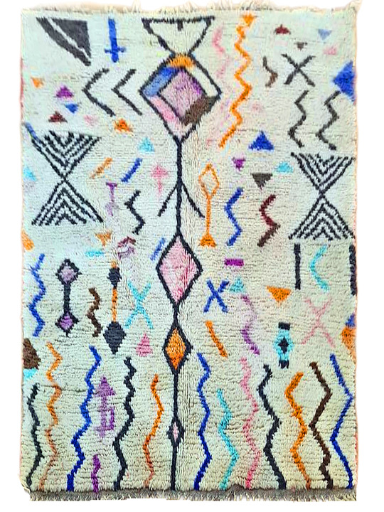 colorful rug - 275 €