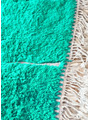 light green wool rug - 295 €