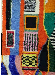 tapis marocain coloré - 275 €
