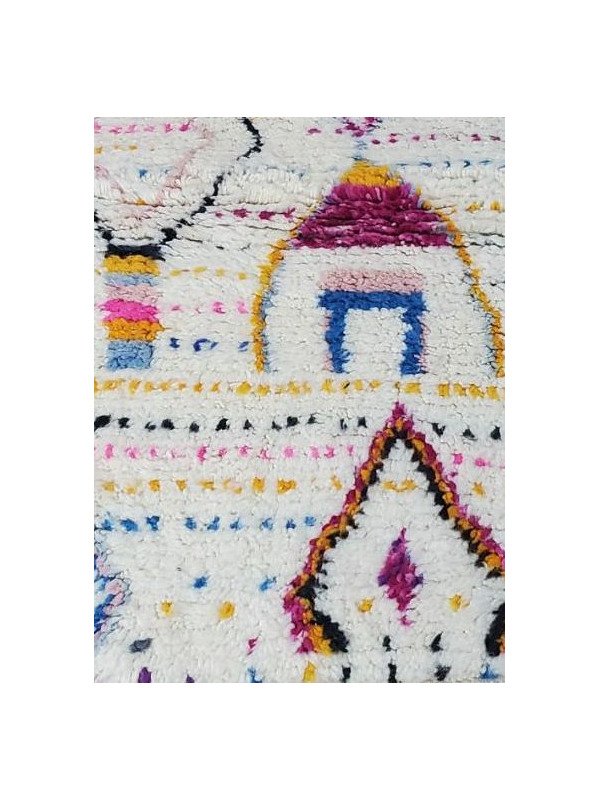 cream colored wool rug - 239 €