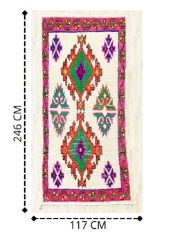 Berber Rug Azilal 117cm x 246cm - 486 €