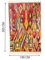 Tapis Berbere unique 190 x 305 cm - 480 €