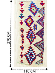 Azilal rug 110 x 270 cm - 286 €