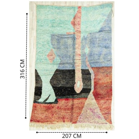 Unique berber rug 207 x 316 cm - 792 €