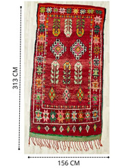 Tapis marocain unique 156 x 313 cm - 399 €