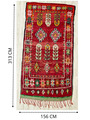 Unique Moroccan rug 156 x 313 cm - 399 €