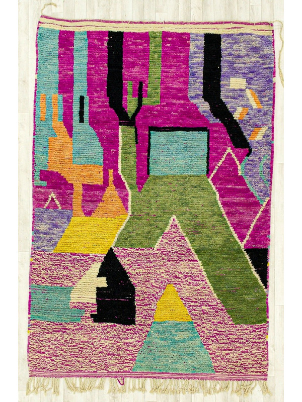 Tapis berbere unique 250 x 168 cm - 414 €