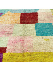 Tapis berbere coloré unique 200 x 295 cm - 498 €