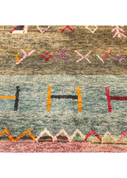 tapis berbere coloré unique 160 x 277 cm - 427 €