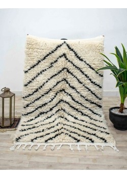 Shag moroccan rug 124 x 176 cm - 361 €