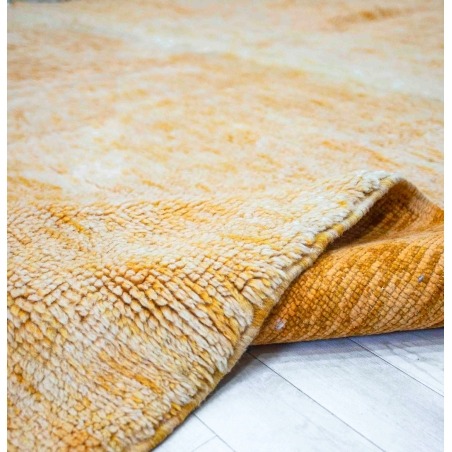 Orange berber wool rug 243 x 365 cm - 701 €