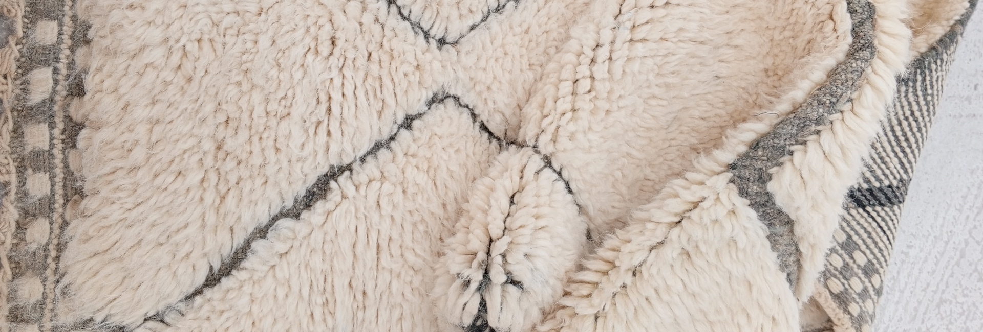 Beni Ouarain - NATURAL WOOL